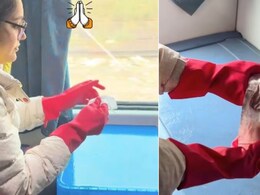 महिला ने बैठने से पहले साफ की ट्रेन के 2AC कोच की सीट, फिर जो देखने को मिला, वायरल Video देख हैरान रह गई पब्लिक महिला ने बैठने से पहले साफ की ट्रेन के 2AC कोच की सीट, फिर जो देखने को मिला, वायरल Video देख हैरान रह गई पब्लिक