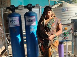 Adani Foundation Helps UP Woman To Launch RO Water Plant