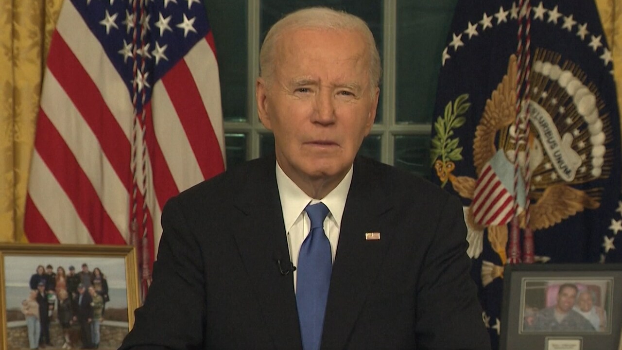 US President Joe Biden's Last Address As President