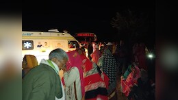 महाकुंभ से लौट रही श्रद्धालुओं से भरी बस मऊगंज में पलटी, एक की मौत, दो दर्जन यात्री घायल