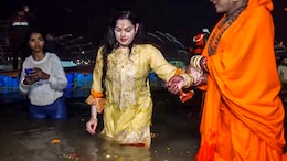 Actor Mamta Kulkarni Takes 'Sanyas', Gets New Name At Maha Kumbh In UP