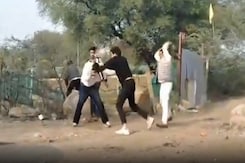 Viral Video: Clash Over Land Dispute In Noida, Man Lifts Huge Rock To Attack Viral Video: Clash Over Land Dispute In Noida, Man Lifts Huge Rock To Attack
