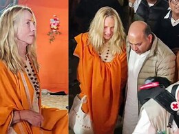 Steve Jobs' Wife 'Kamala' Attends Maha Kumbh, To Take A Dip In River Ganga