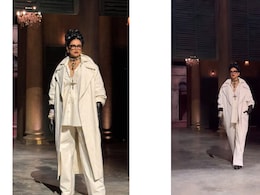 Deepika Padukone Make Heads Turn As She Opens Sabyasachi Mukherjee's 25th Anniversary Show In A Monochromatic Look