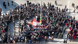 National Flag Unfurled For First Time In 35 Years At J&K's Tral