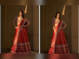 Raashii Khanna's Red <i>Kanjeevaram Lehenga</i> Sums Up The Season's Festive Fashion Raashii Khanna's Red <i>Kanjeevaram Lehenga</i> Sums Up The Season's Festive Fashion