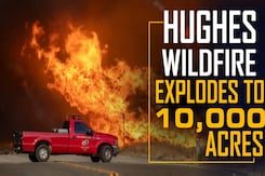 Massive Fire Balloons Near Los Angeles Massive Fire Balloons Near Los Angeles