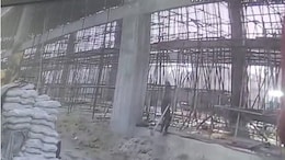 Video: Moment When Under-Construction Building Collapsed In UP's Kannauj