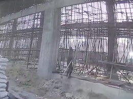 Video: Moment When Under-Construction Building Collapsed In UP's Kannauj