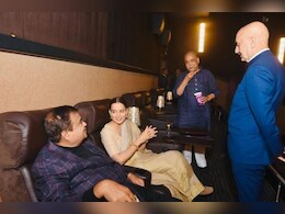 <i>Emergency</i>: Union Minister Nitin Gadkari Attends Film's Special Screening With Kangana Ranaut And Anupam Kher. See Pics