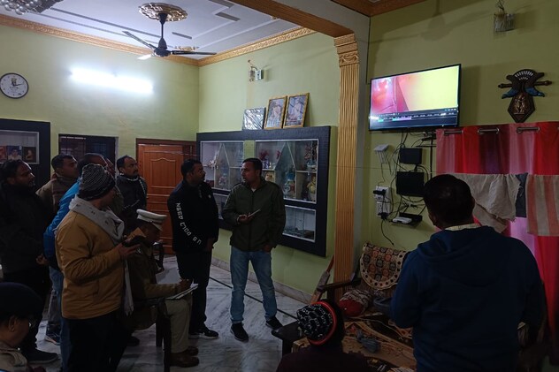 सूचना मिलते ही नैनवा थाने की पुलिस मौके पर पहुंची. 