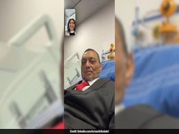 Ex-CJI's Daughter Shares Picture Of Father Working From Hospital Ex-CJI's Daughter Shares Picture Of Father Working From Hospital