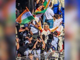 Ajith Kumar Waves The Indian Flag, Kisses Wife Shalini After Dubai 24H Race Win