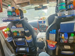 Delhi Cab With Free Snacks, Drinks And More Inside It Goes Viral Again, Reddit Users React Delhi Cab With Free Snacks, Drinks And More Inside It Goes Viral Again, Reddit Users React