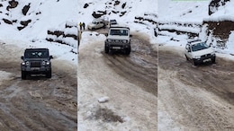 Video: Thar, Jimny Fail On Icy Uphill, 'Lord Alto' Makes It Look Easy
