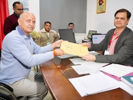 Manish Sisodia Files Nomination For Delhi Assembly Polls, Seeks Blessings Of Kalka Mai Manish Sisodia Files Nomination For Delhi Assembly Polls, Seeks Blessings Of Kalka Mai