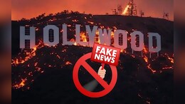 Hollywood Sign On Fire? AI Images Go Viral As Wildfires Rage In Los Angeles