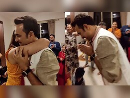 Pankaj Tripathi Bows Down, Hugs Wife Mridula On Their 21st Wedding Anniversary. Talk About Couple Goals