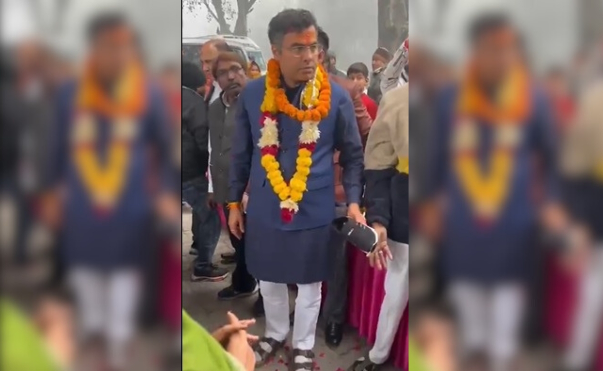BJP's Parvesh Verma Charged For Model Code Violation Ahead Of Delhi Polls