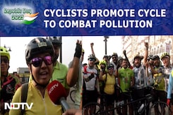 "Pollution Ka Solution": Mumbai Cyclists Promote Cycle To Combat Pollution "Pollution Ka Solution": Mumbai Cyclists Promote Cycle To Combat Pollution