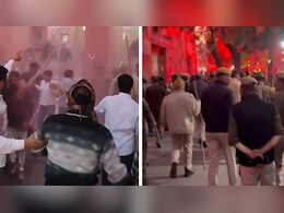 जयपुर नगर निगम ग्रेटर में तोड़फोड़, सफाई कर्मचारियों और पुलिसकर्मियों के बीच चले लाठी-झाड़ू