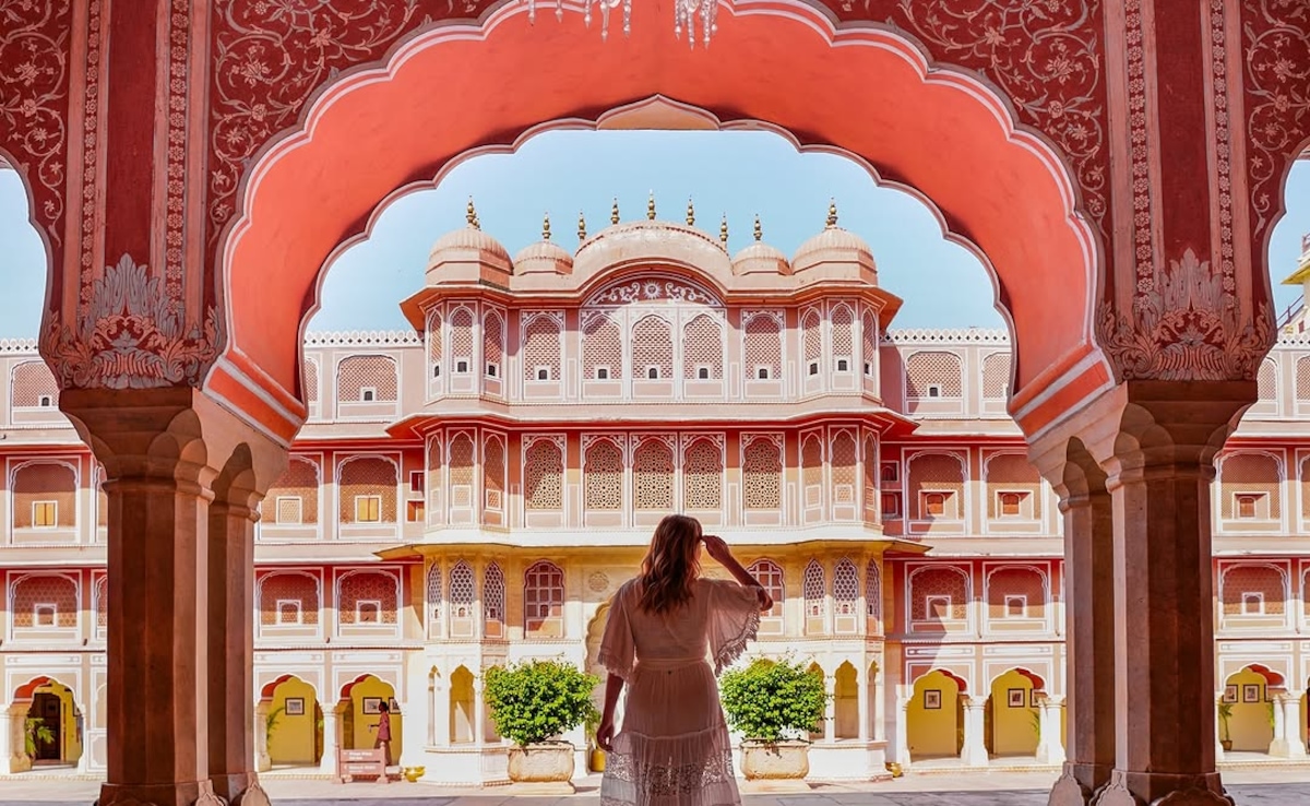 City Palace in Jaipur. Photo: Instagram/sammcclendon City Palace in Jaipur. Photo: Instagram/sammcclendon