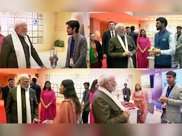 विकसित भारत यंग लीडर्स डायलॉग : पीएम मोदी ने प्रदर्शनी का दौरा किया, युवाओं से भी की बातचीत विकसित भारत यंग लीडर्स डायलॉग : पीएम मोदी ने प्रदर्शनी का दौरा किया, युवाओं से भी की बातचीत