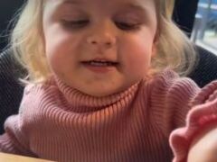 Watch: Adorable Girl's Plea For Cake From Dad Wins Hearts Online Watch: Adorable Girl's Plea For Cake From Dad Wins Hearts Online