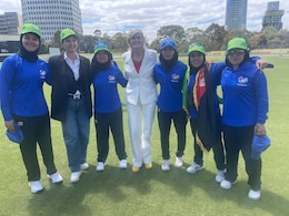 Afghanistan Women Cricketers Reunite In First Game After Fleeing Taliban