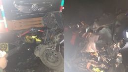 4 Dead, 2 Injured As Car Collides With Truck In Uttar Pradesh