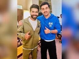 Ranbir Kapoor Gives "Acting Tips" To Ravindra Jadeja; Details Inside