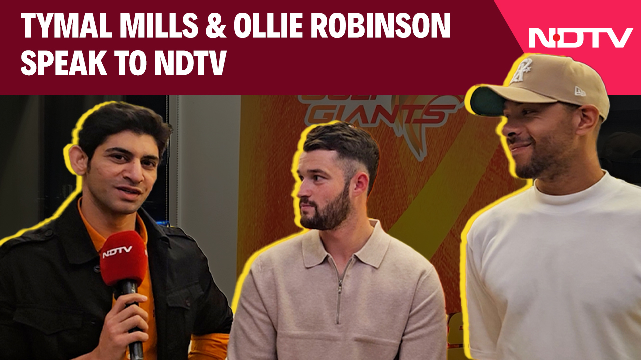 Power Packed Addition To Gulf Giants, Tymal Mills & Ollie Robinson On NDTV