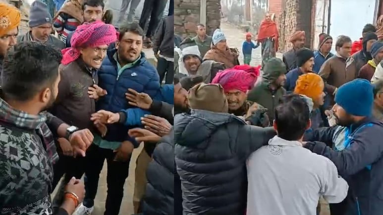 Rajasthan: मंदिर तोड़ने की अफवाह में भड़के लोग, सरपंच और ग्रामीणों में जंग; चले लाठी-डंडे 