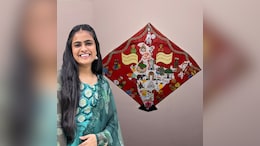 Makar Sankranti Special: राजस्थान की बेटी ने पतंग पर उकेर दिया भारतीय संस्कृति, खूब हो रही है इसकी चर्चा