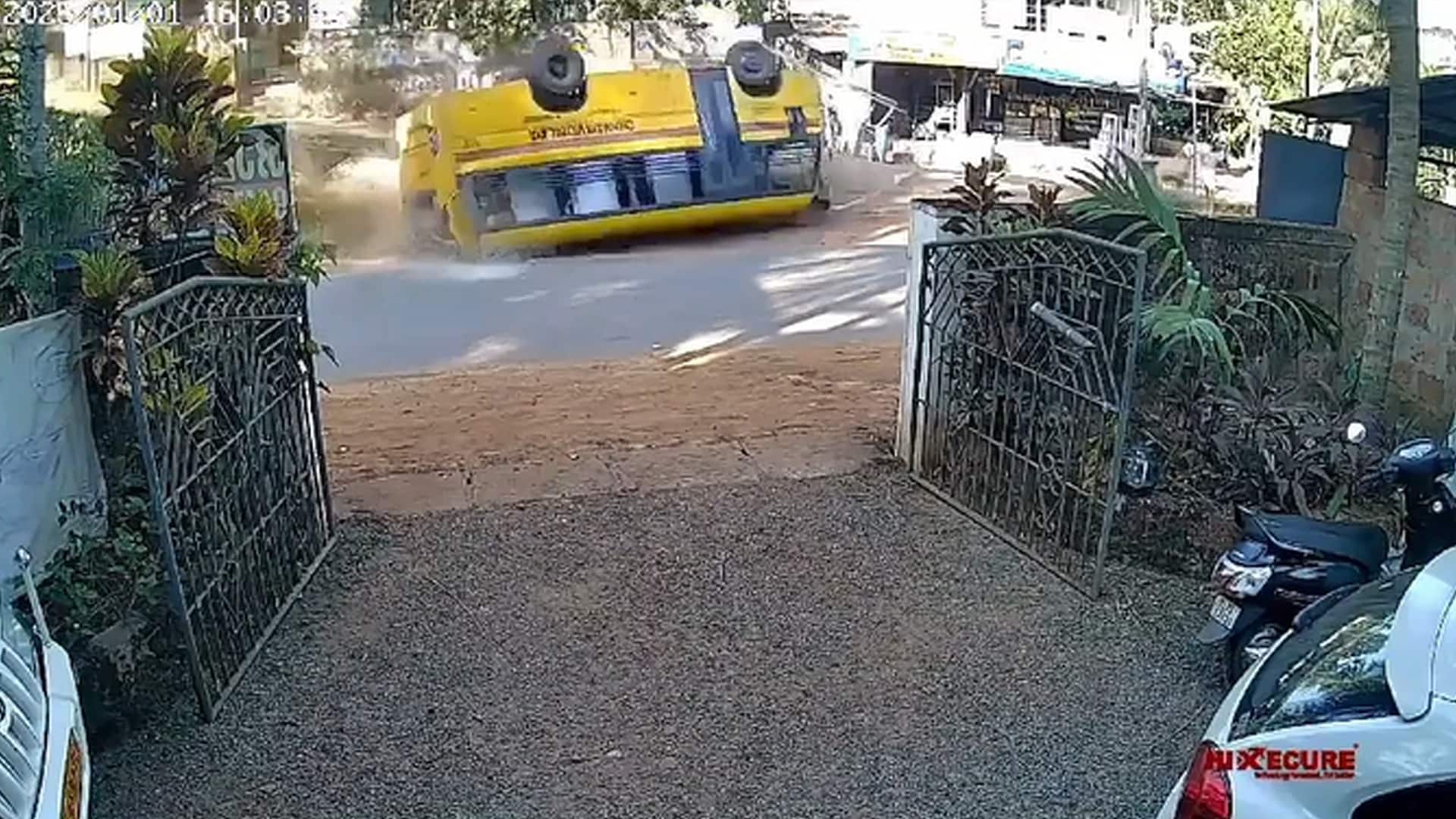 School Bus Loses Control, Flips Over In Kerala, 11-Year-Old Killed