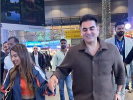 एयरपोर्ट पर अरबाज खान को सूझी शरारत, शूरा खान भी नहीं रोक पाईं हंसी एयरपोर्ट पर अरबाज खान को सूझी शरारत, शूरा खान भी नहीं रोक पाईं हंसी