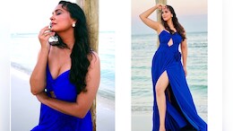 Bookmark Lara Dutta's Blue Maxi Dress To Beat Monday Blues