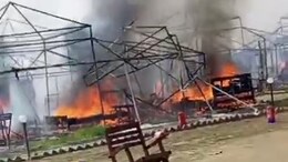 At Least 15 Tents Burnt In Fire At Maha Kumbh, None Hurt