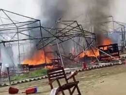 At Least 15 Tents Burnt In Fire At Maha Kumbh, None Hurt