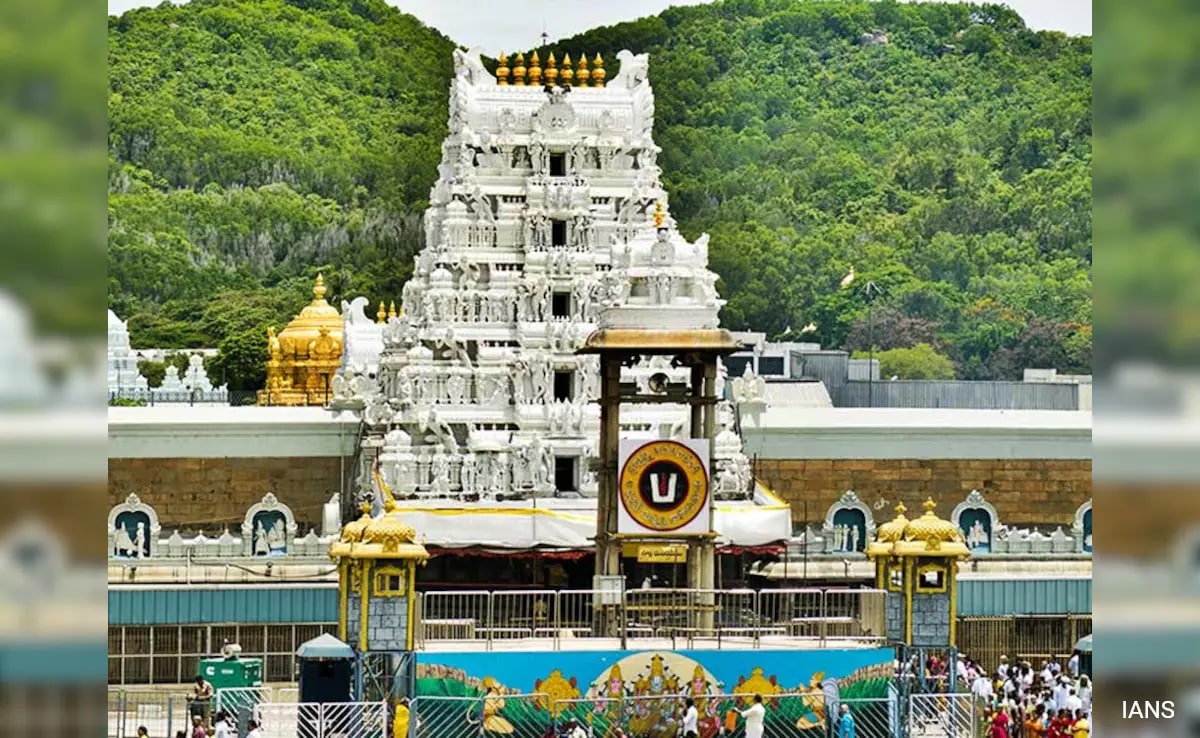 Outsourced Staff Steals Gold Offering Worth Rs 46 Lakh From Tirumala Temple, Arrested