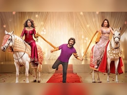 <I>Mere Husband Ki Biwi</i> First Poster: Bhumi Pednekar, Rakul Preet Singh And Arjun Kapoor Are Quirky x 3 <I>Mere Husband Ki Biwi</i> First Poster: Bhumi Pednekar, Rakul Preet Singh And Arjun Kapoor Are Quirky x 3