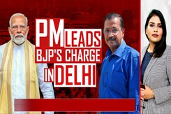 PM Modi Leads BJP's Charge In Delhi PM Modi Leads BJP's Charge In Delhi