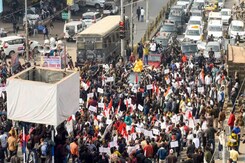 Pappu Yadav's Supporters Block Roads, Burn Tyres In Bihar Amid BPSC Row Pappu Yadav's Supporters Block Roads, Burn Tyres In Bihar Amid BPSC Row