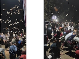 मोहल्ले से निकल रही थी बारात, तभी अचानक आसमान से हुई पैसों की बारिश