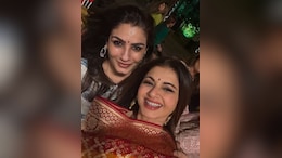 Raveena Tandon And Bhagyashree Celebrate <i>Lohri</i> Together. See Viral Pic