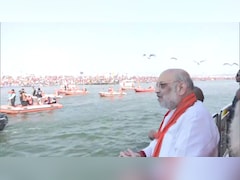 महाकुंभ 2025: गृहमंत्री अमित शाह पत्नी सोनल शाह के संग प्रवासी पक्षियों को दाना खिलाते आए नजर, देखें VIDEO