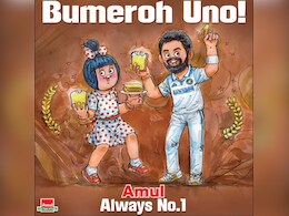 "Bumeroh Uno": Amul Honours Jasprit Bumrah's ICC Cricketer Of The Year Award With Topical