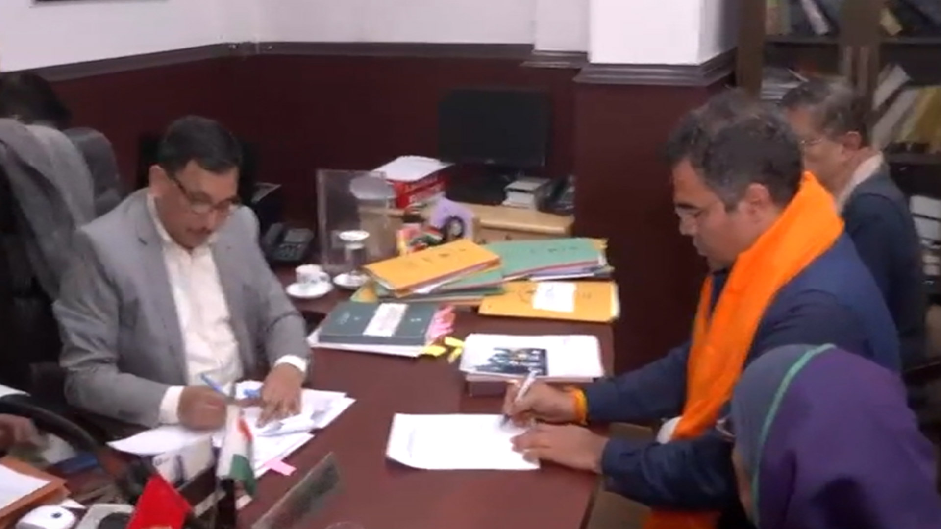 BJP's Parvesh Verma Files Nomination As Delhi Prepares For Polls