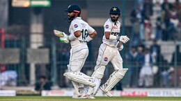 Saud Shakeel, Mohammad Rizwan Lead Pakistan Recovery In Fog-Hit First Test