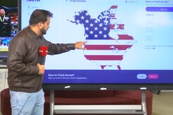 Trump’s Map Shows Canada as Part of U.S.; Trudeau Responds "No Chance in Hell" Trump’s Map Shows Canada as Part of U.S.; Trudeau Responds "No Chance in Hell"